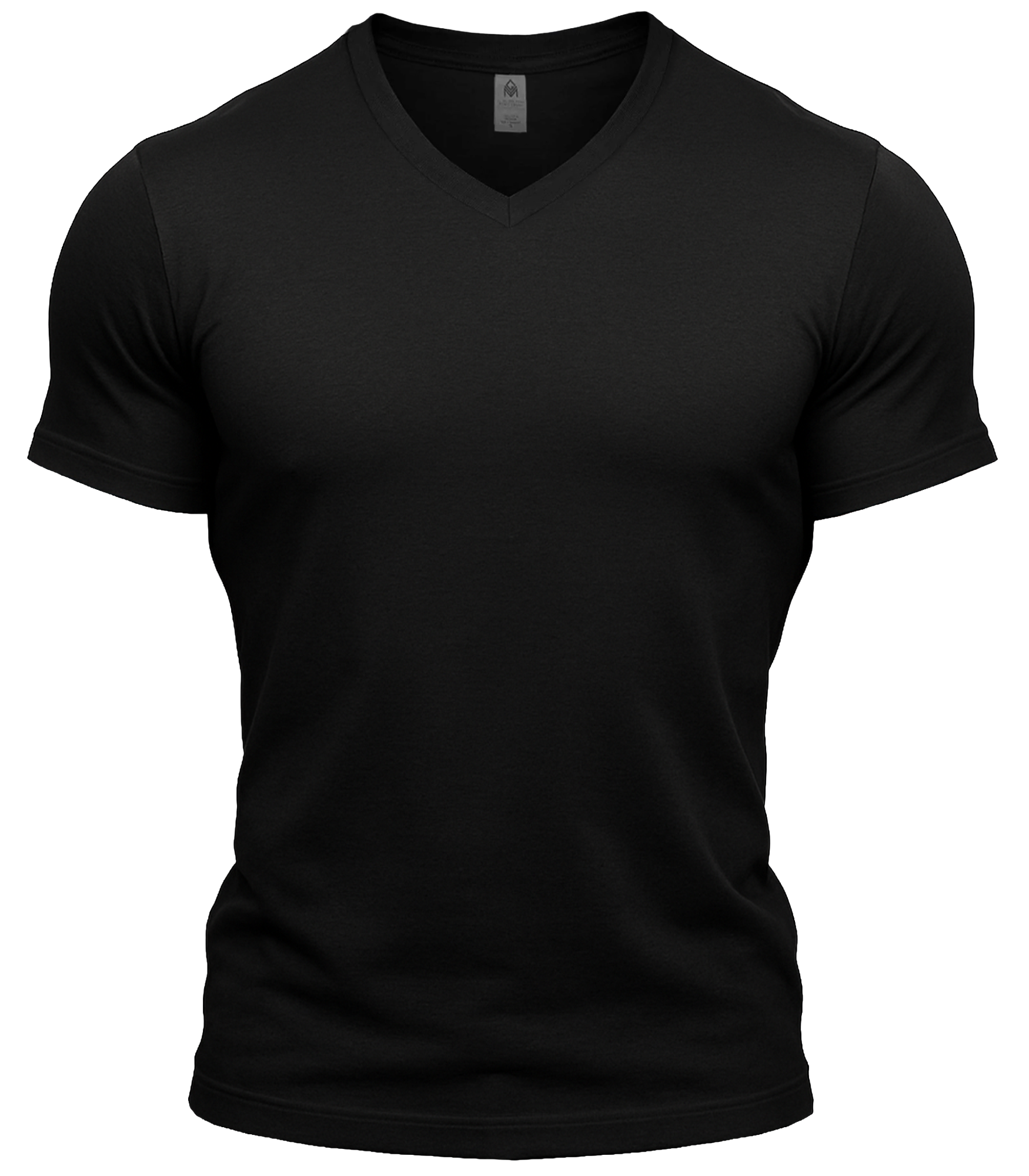 GYMTIER-VNECK-GD010 - BLAC