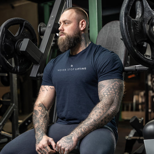 Never Stop Lifting - Gym T-Shirt
