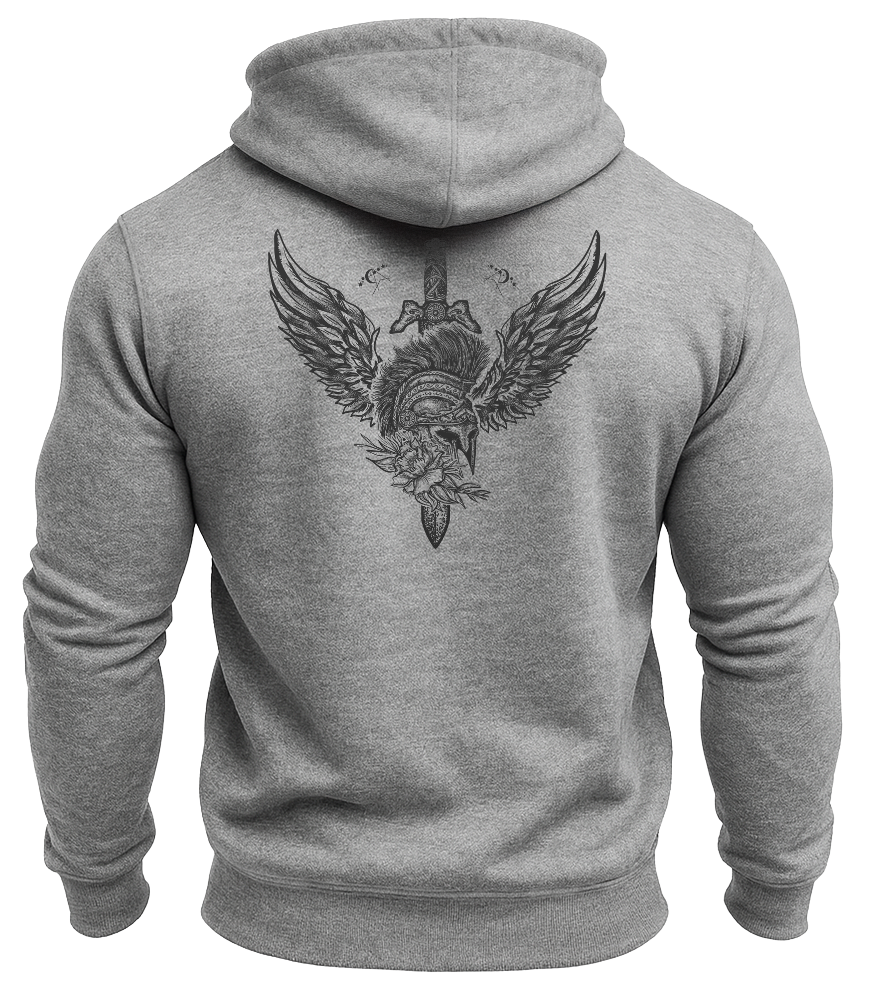 Heather Grey | Back