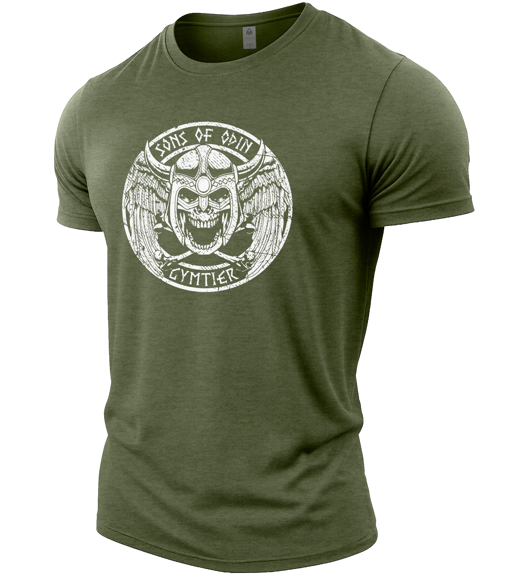 Heather Military Green | Angle