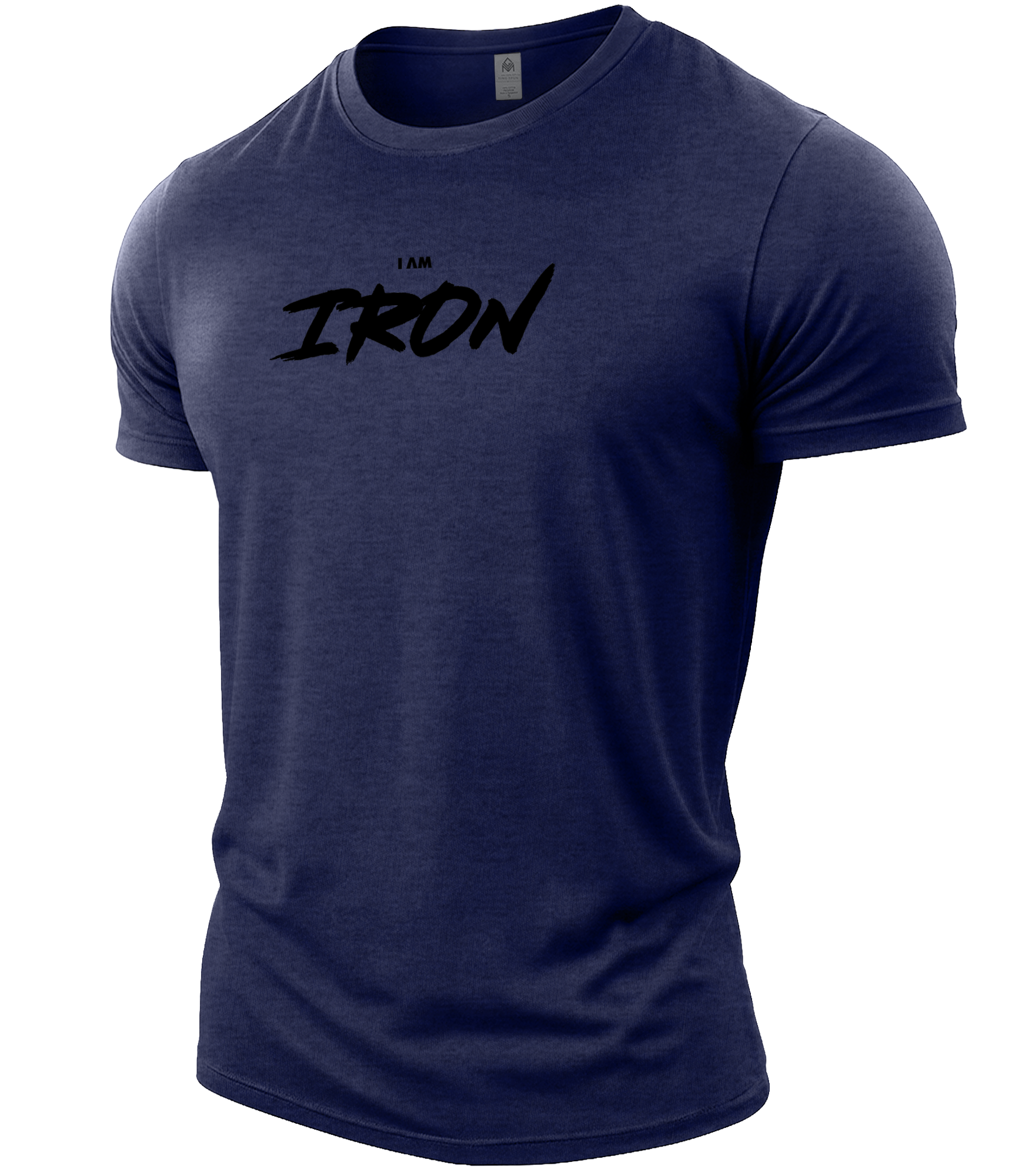 Heather Navy | Angle