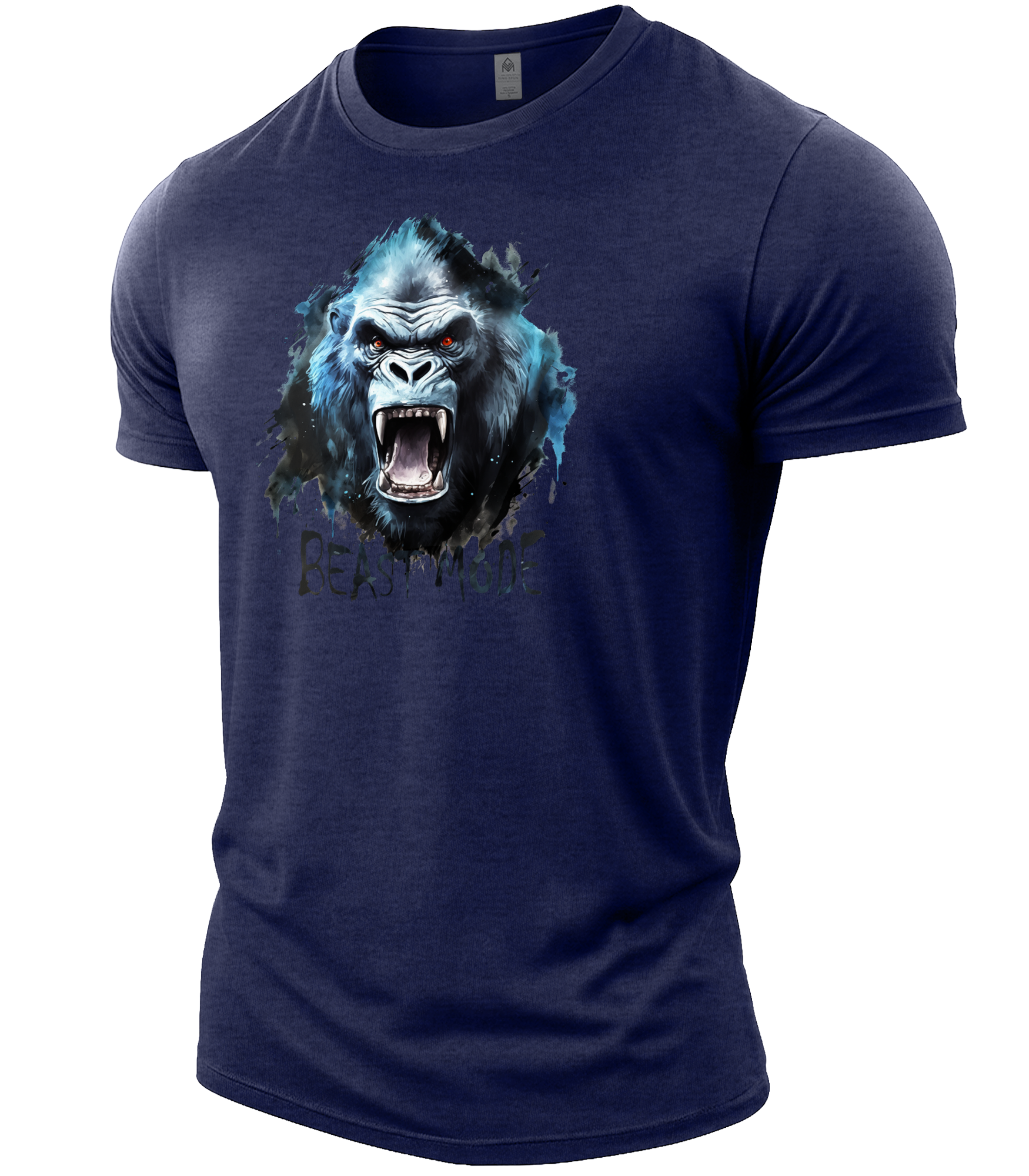 Heather Navy | Angle