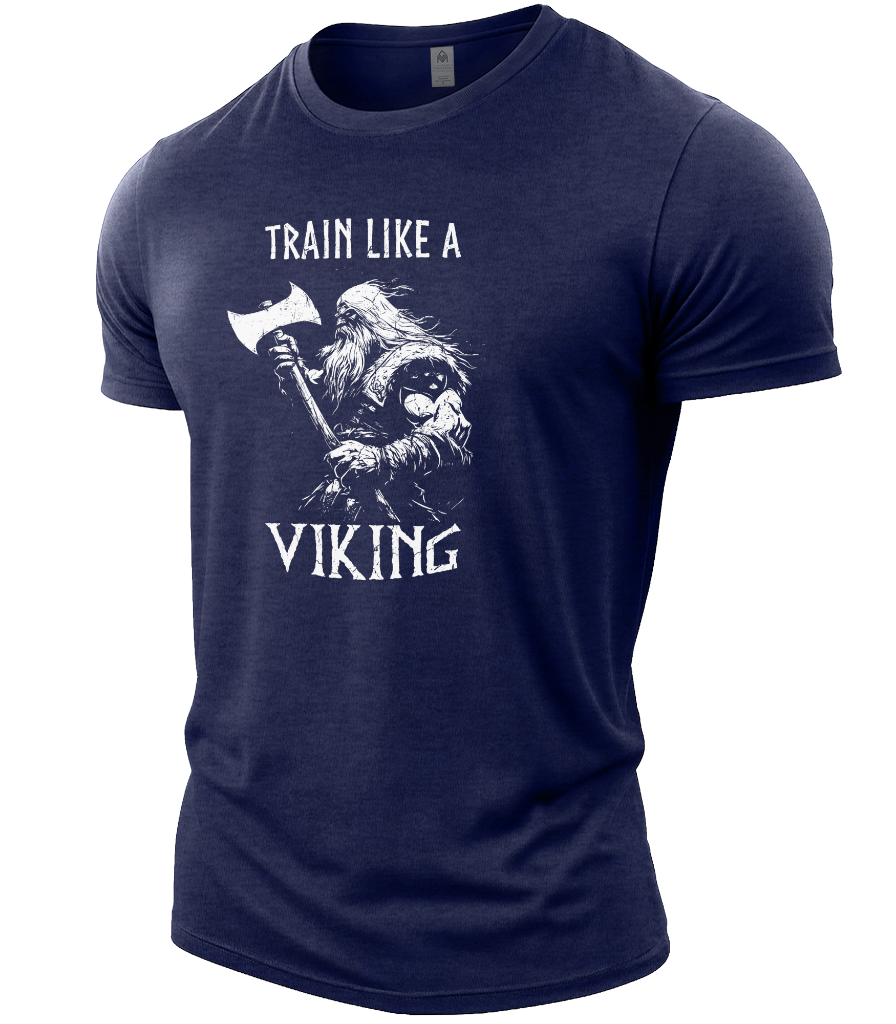 Heather Navy | Angle