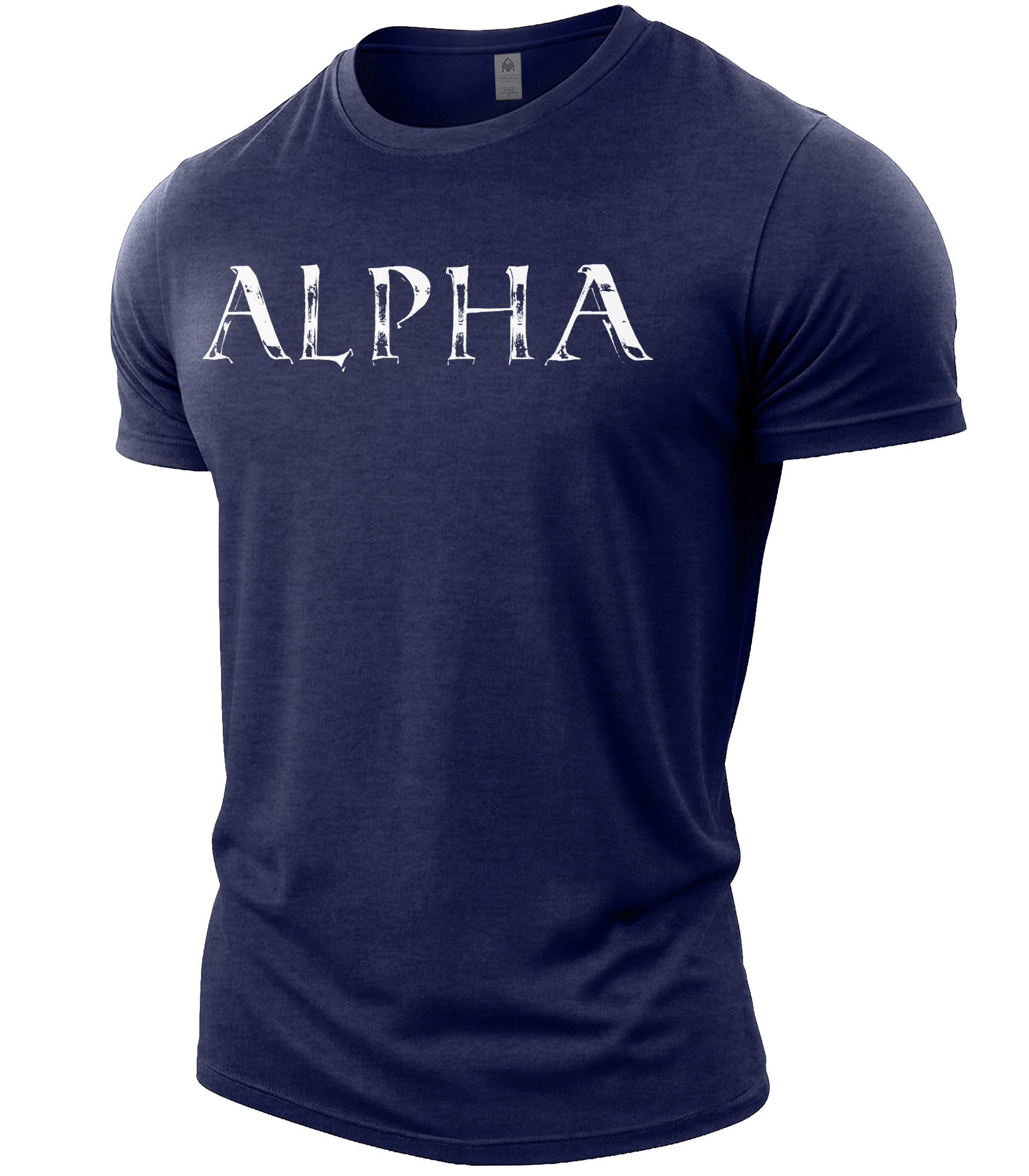 Heather Navy | Angle