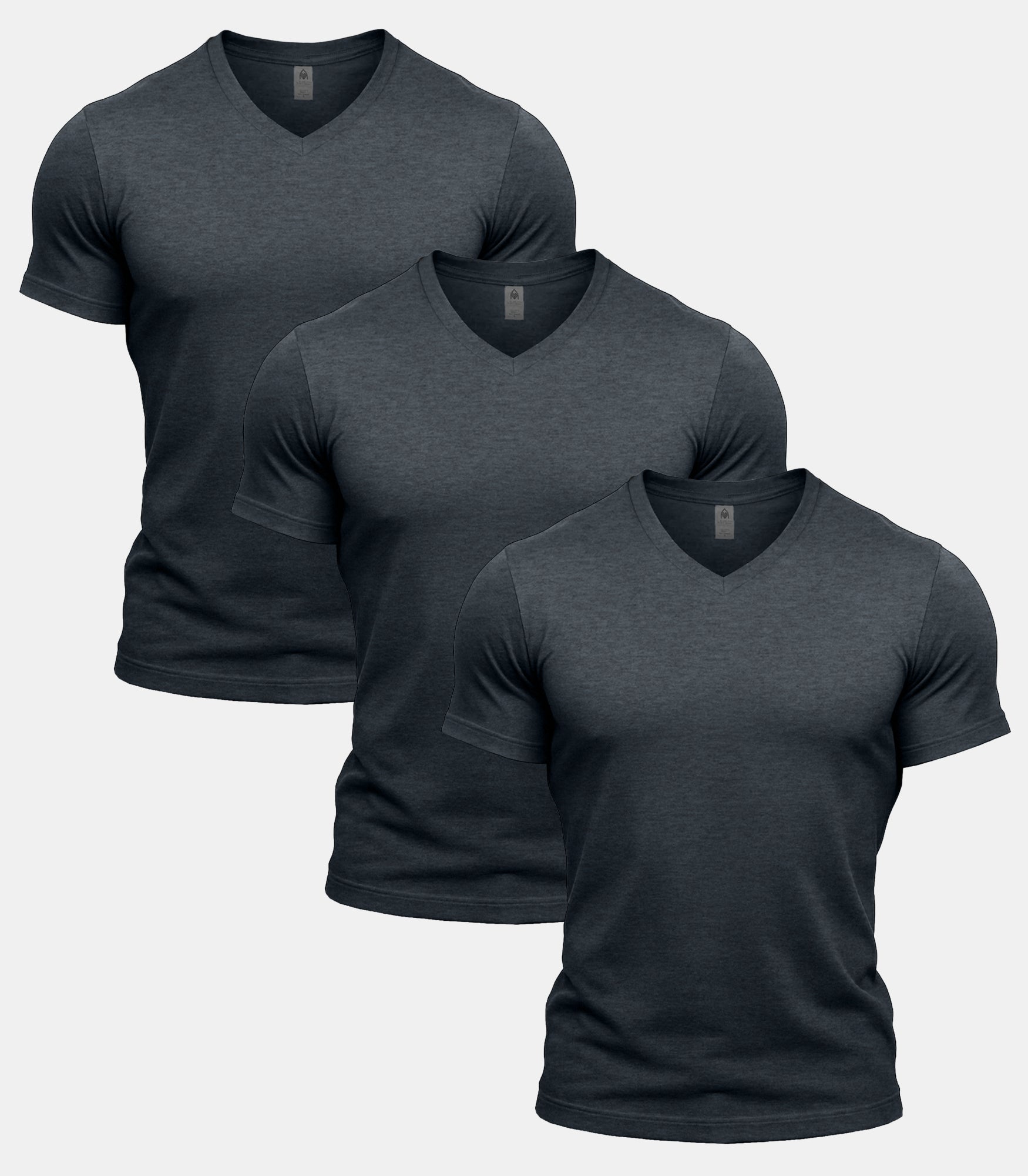All Grey V-Neck 3 Pack