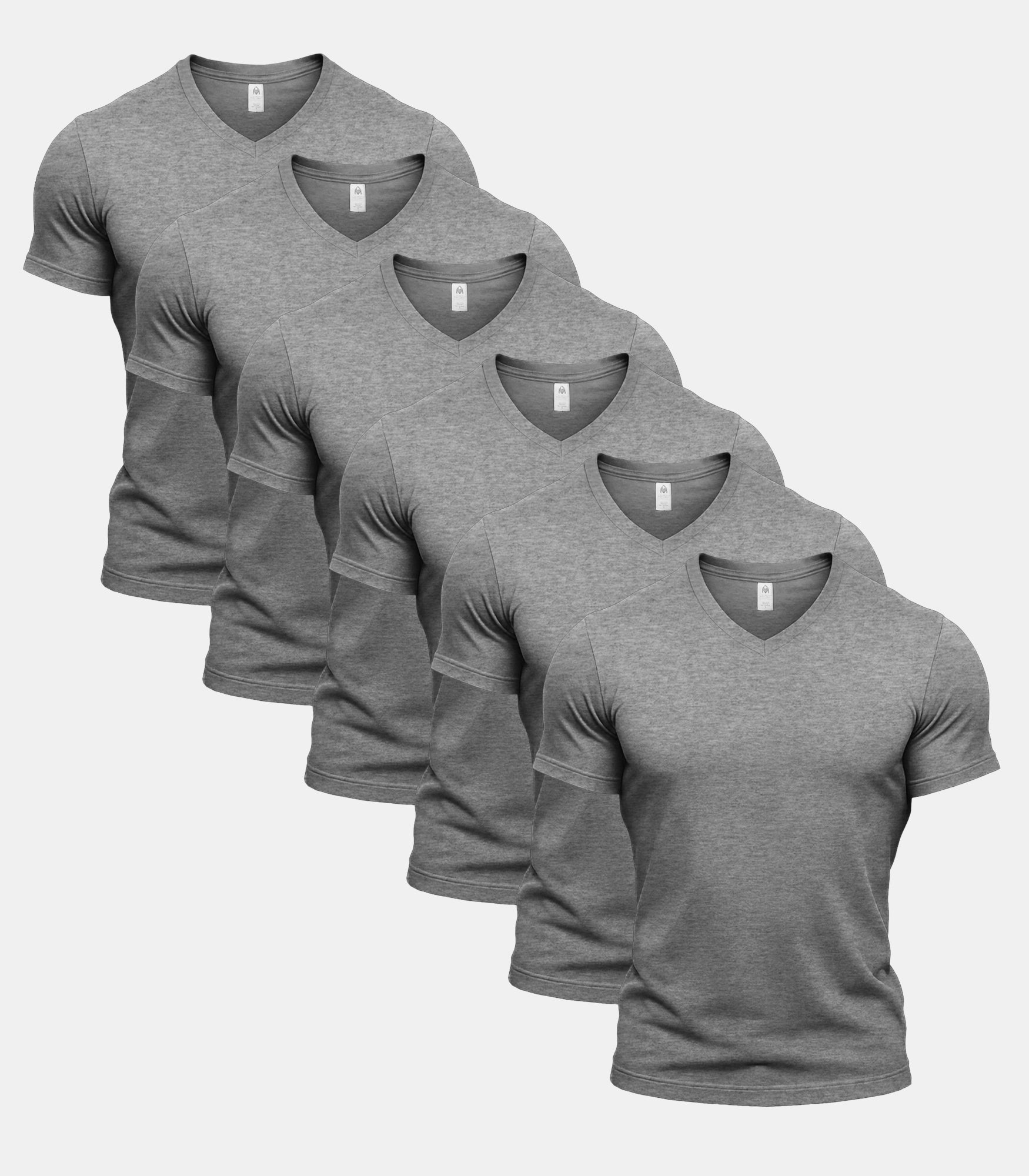 All Sport Grey V-Neck 6 Pack