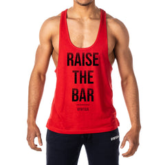 Raise The Bar Mens Stringer Tank Top