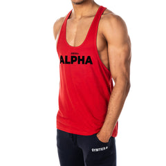 Alpha Mens Stringer Tank Top