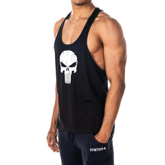 Skull Mens Stringer Tank Top