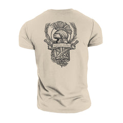 Spartan Forged Crest - Spartan Forged - Gym T-Shirt