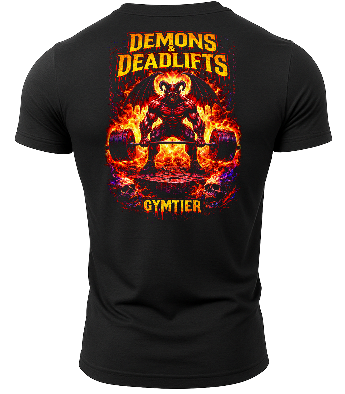 GYMTIER-DEMONSANDDEADLIFTS-GD001 - BLAC