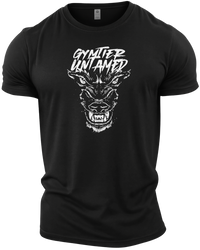 GYMTIER-UNTAMEDWOLFTOP-GD001 - BLAC
