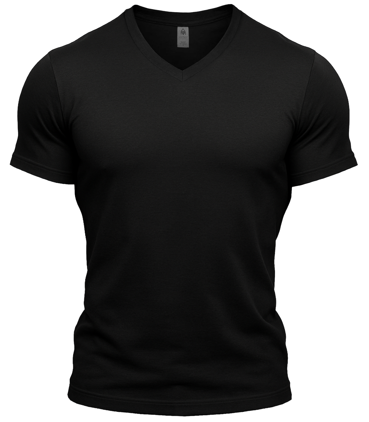 GYMTIER-VNECK-GD010 - BLAC