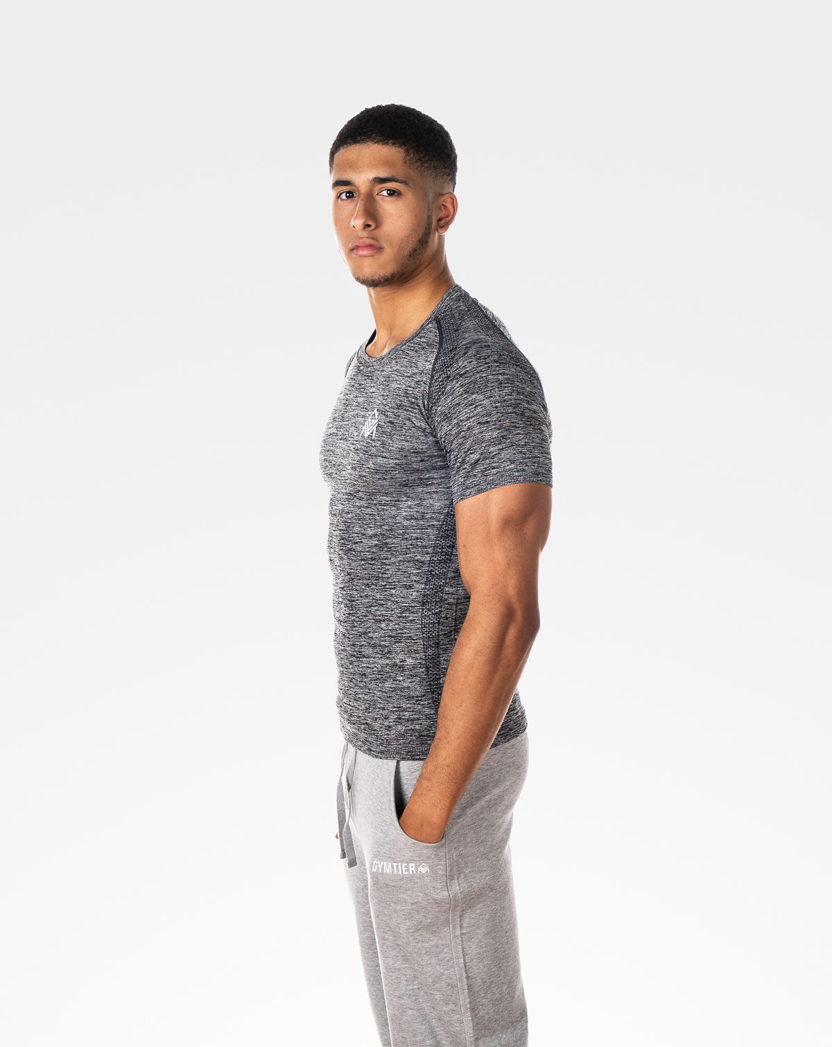 Muscle Fit Short Sleeved Top