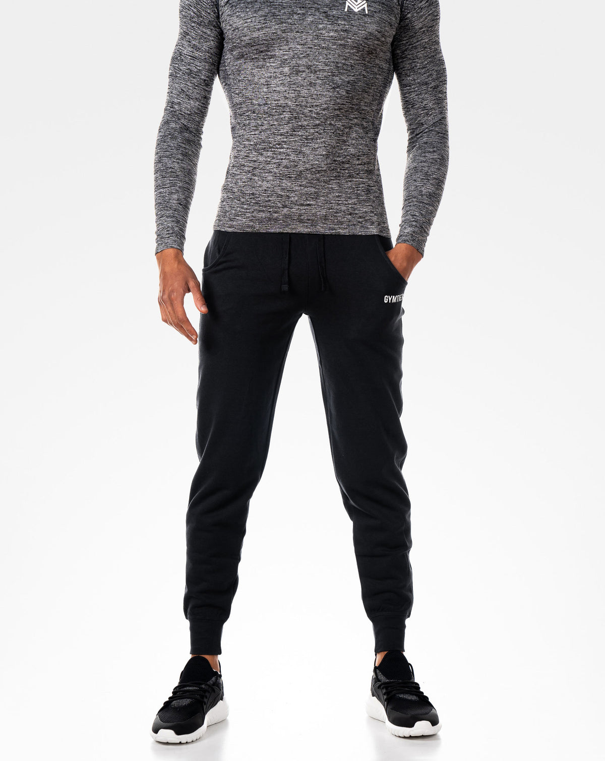 Storm Black Joggers