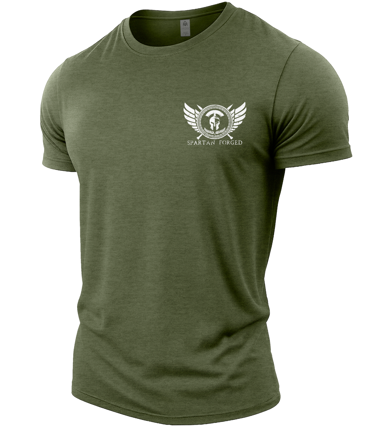 Heather Military Green | Angle