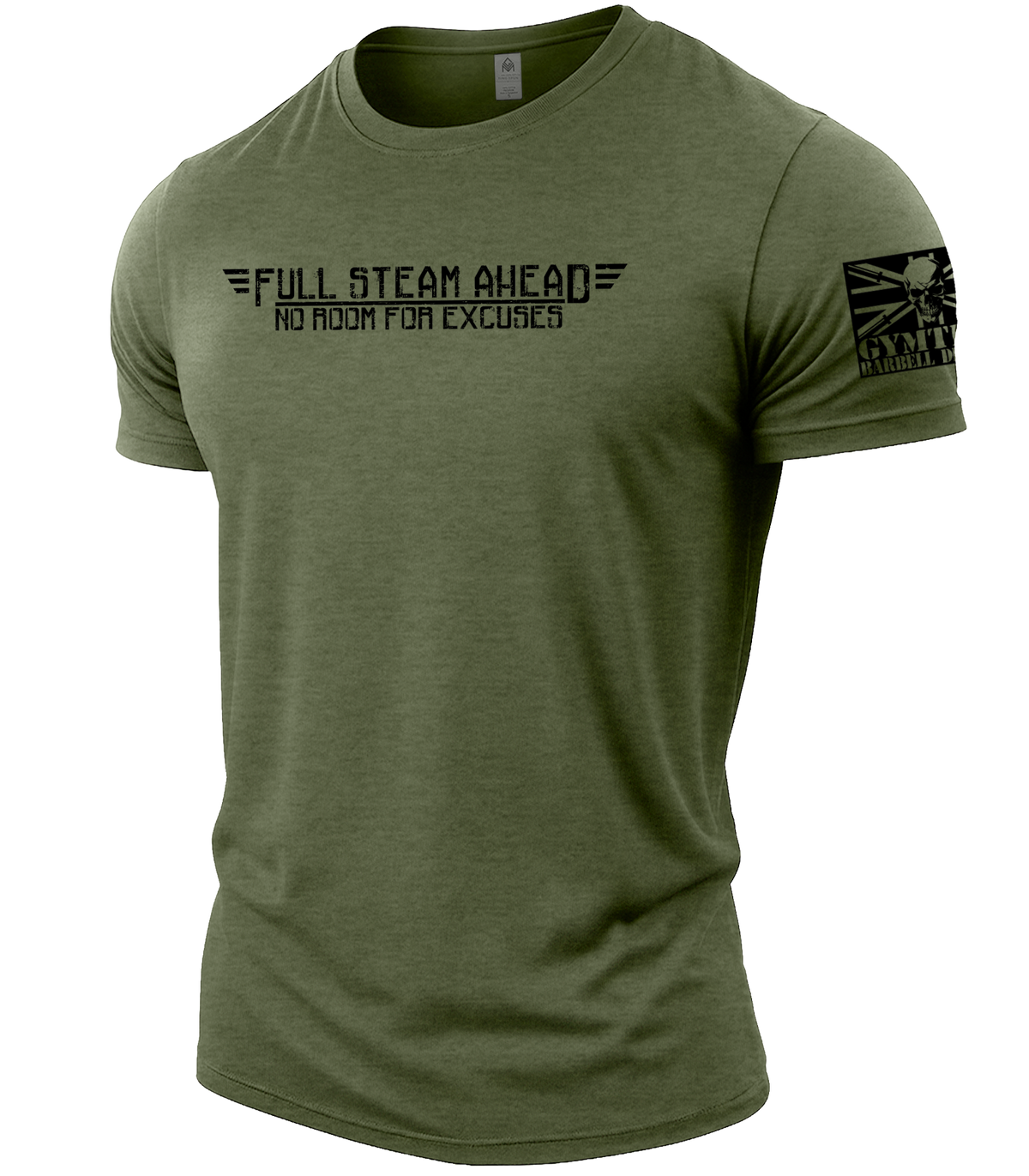 Heather Military Green | Angle