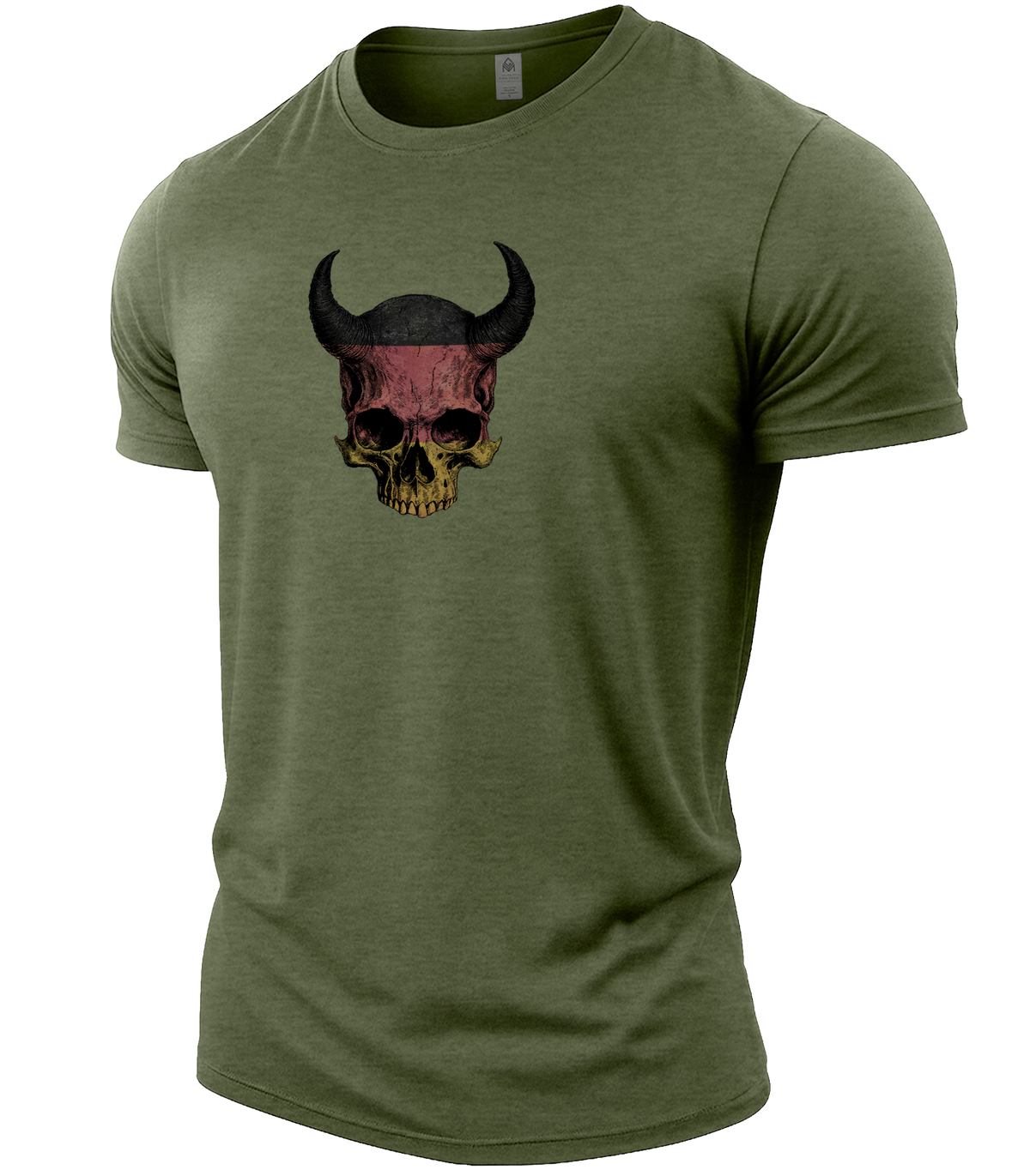 Heather Military Green | Angle