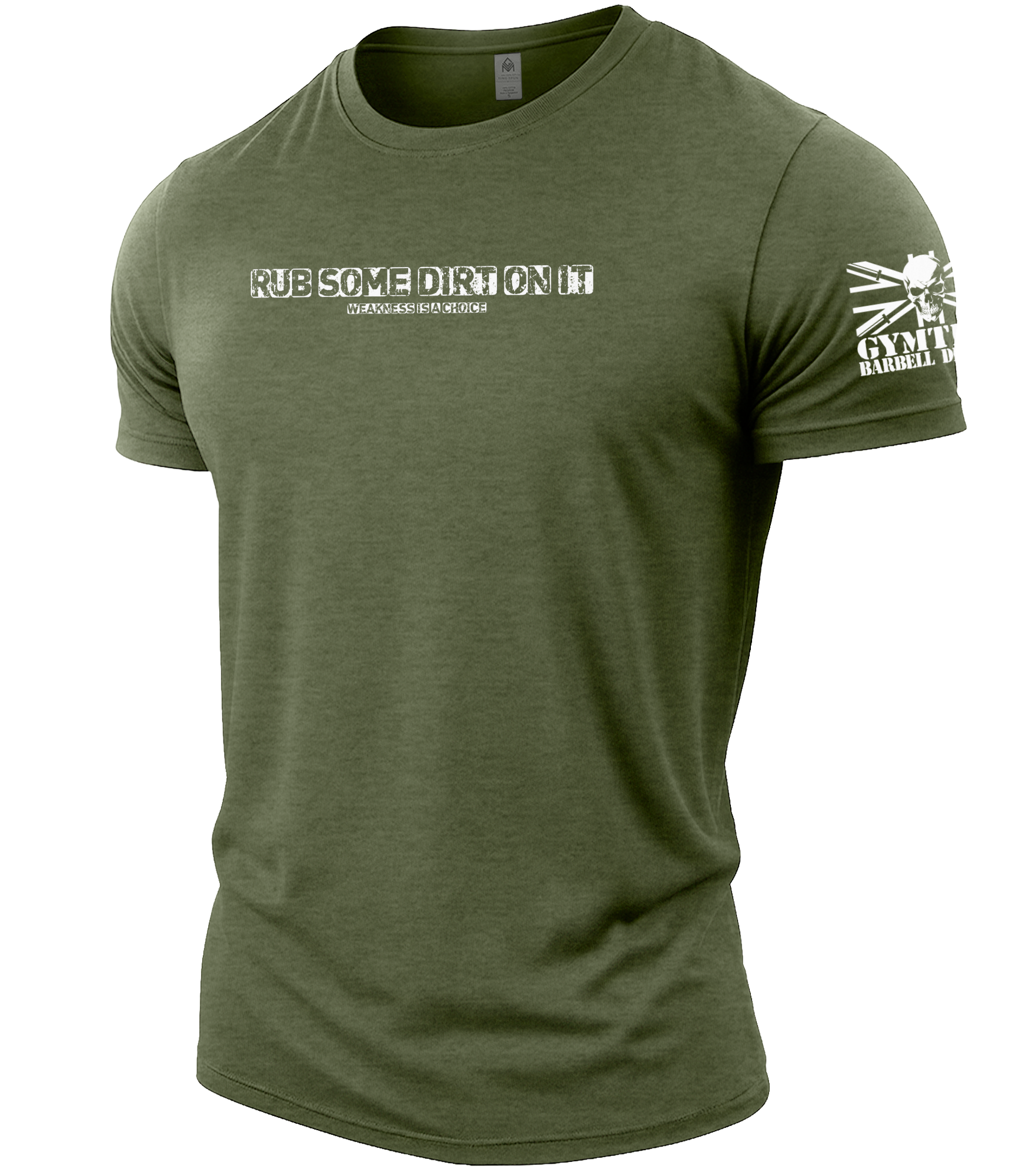 Heather Military Green | Angle