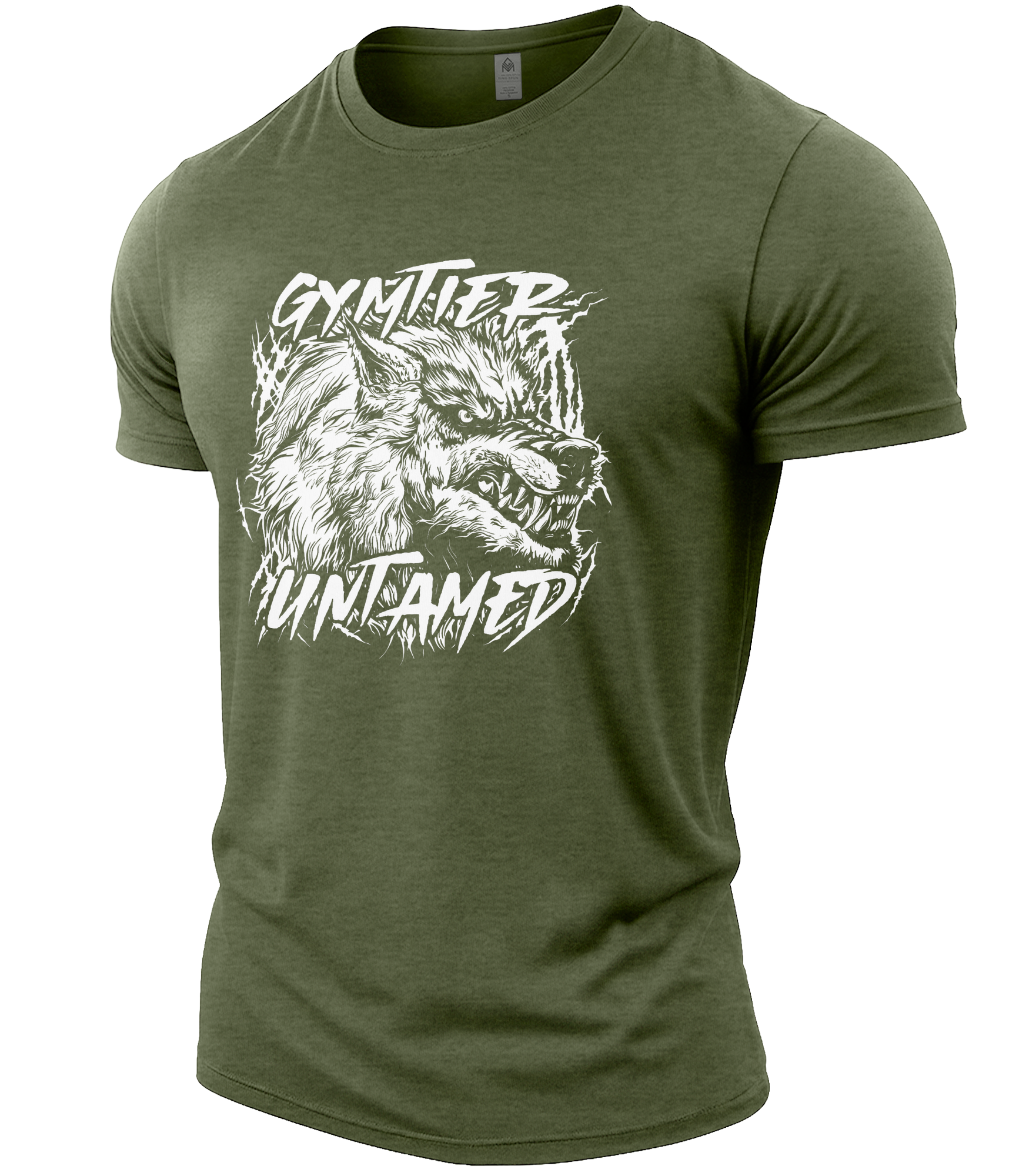 Heather Military Green | Angle