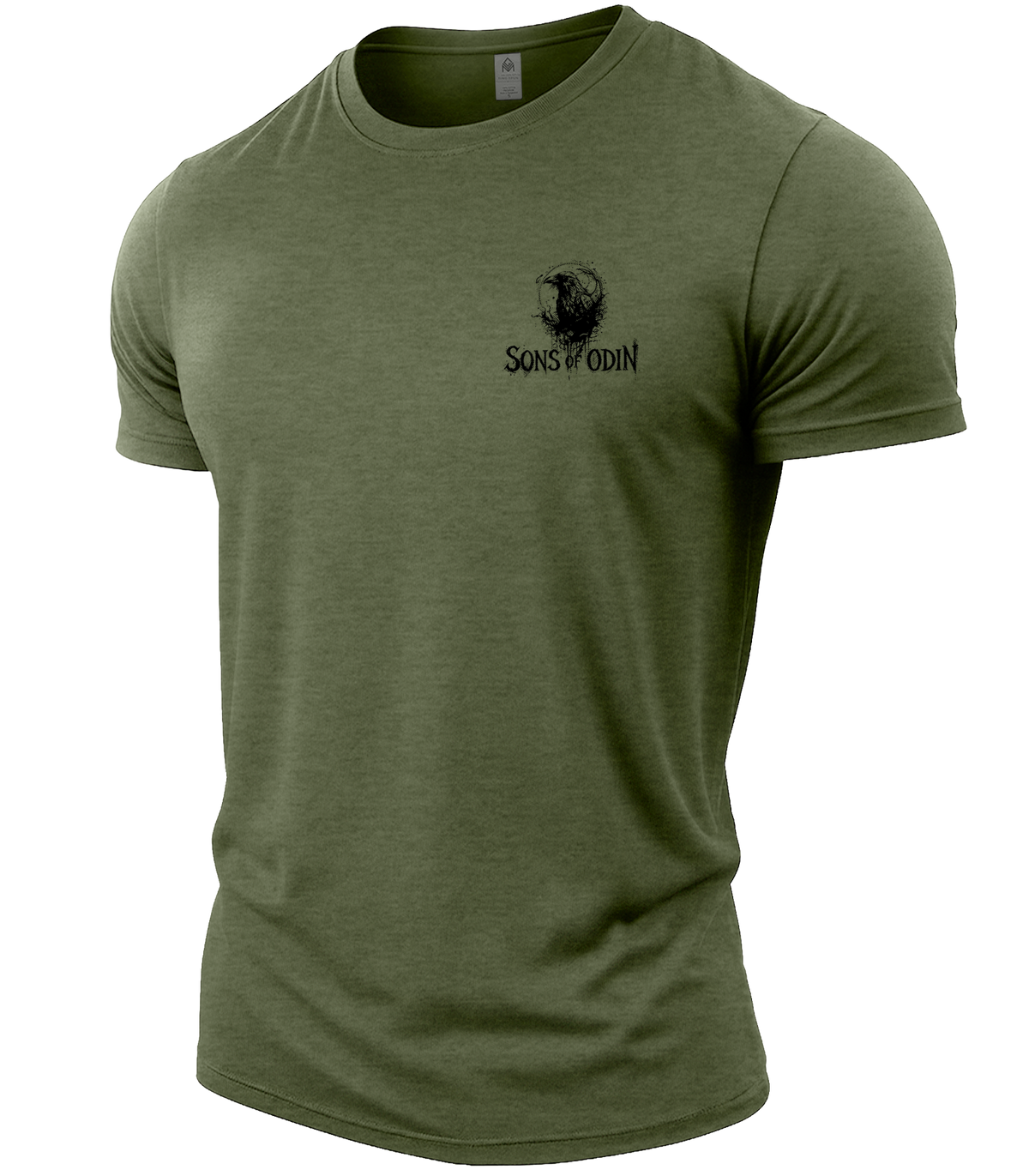 Heather Military Green | Angle