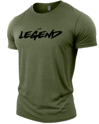 Heather Military Green | Angle