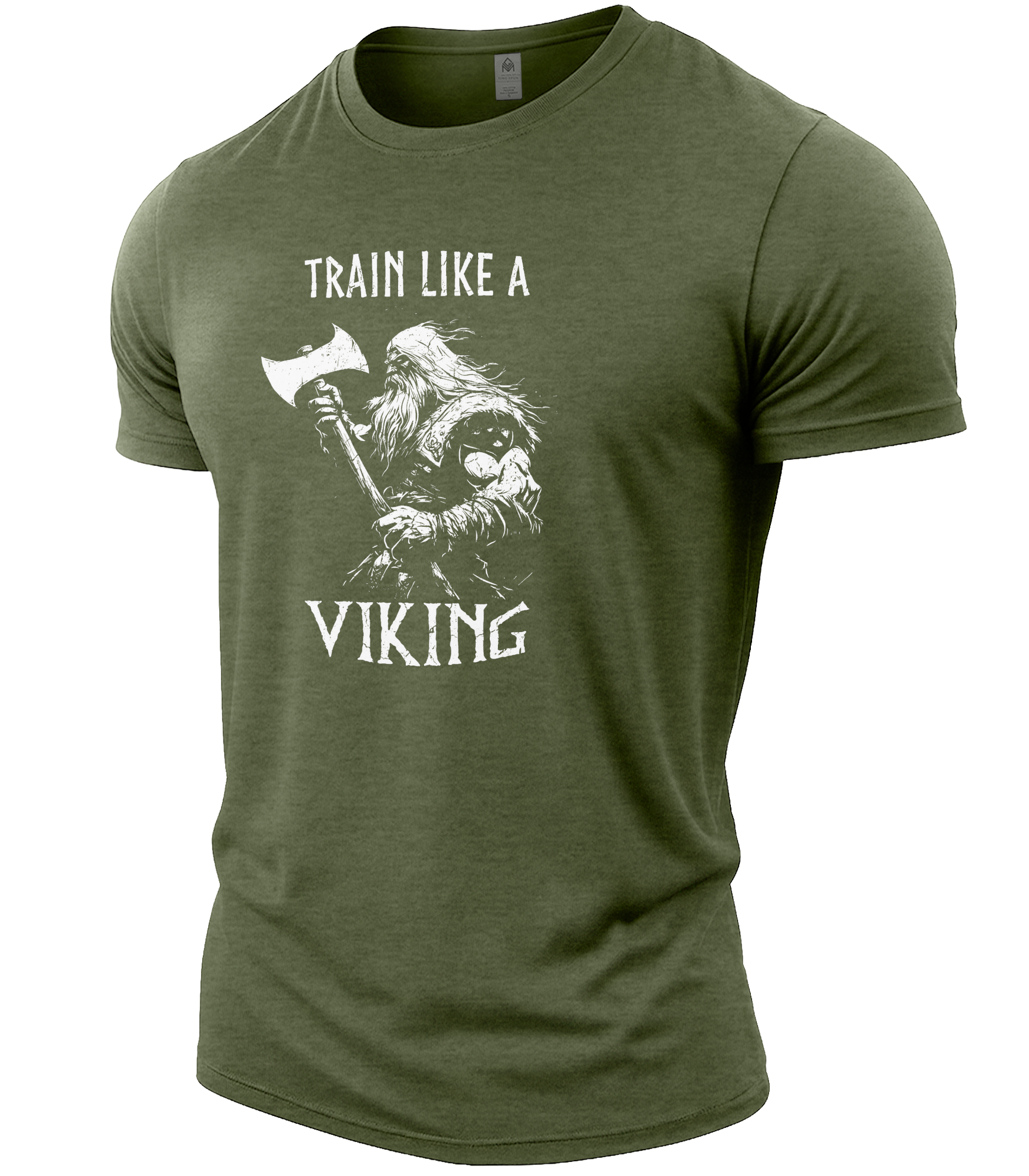 Heather Military Green | Angle