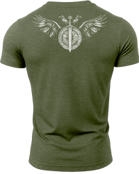 Heather Military Green | Back