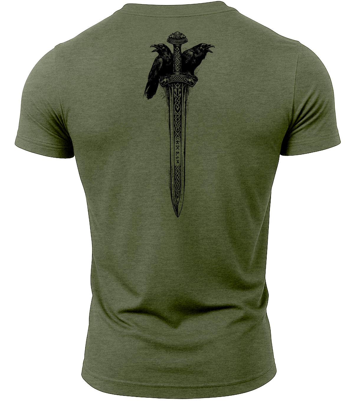 Heather Military Green | Back
