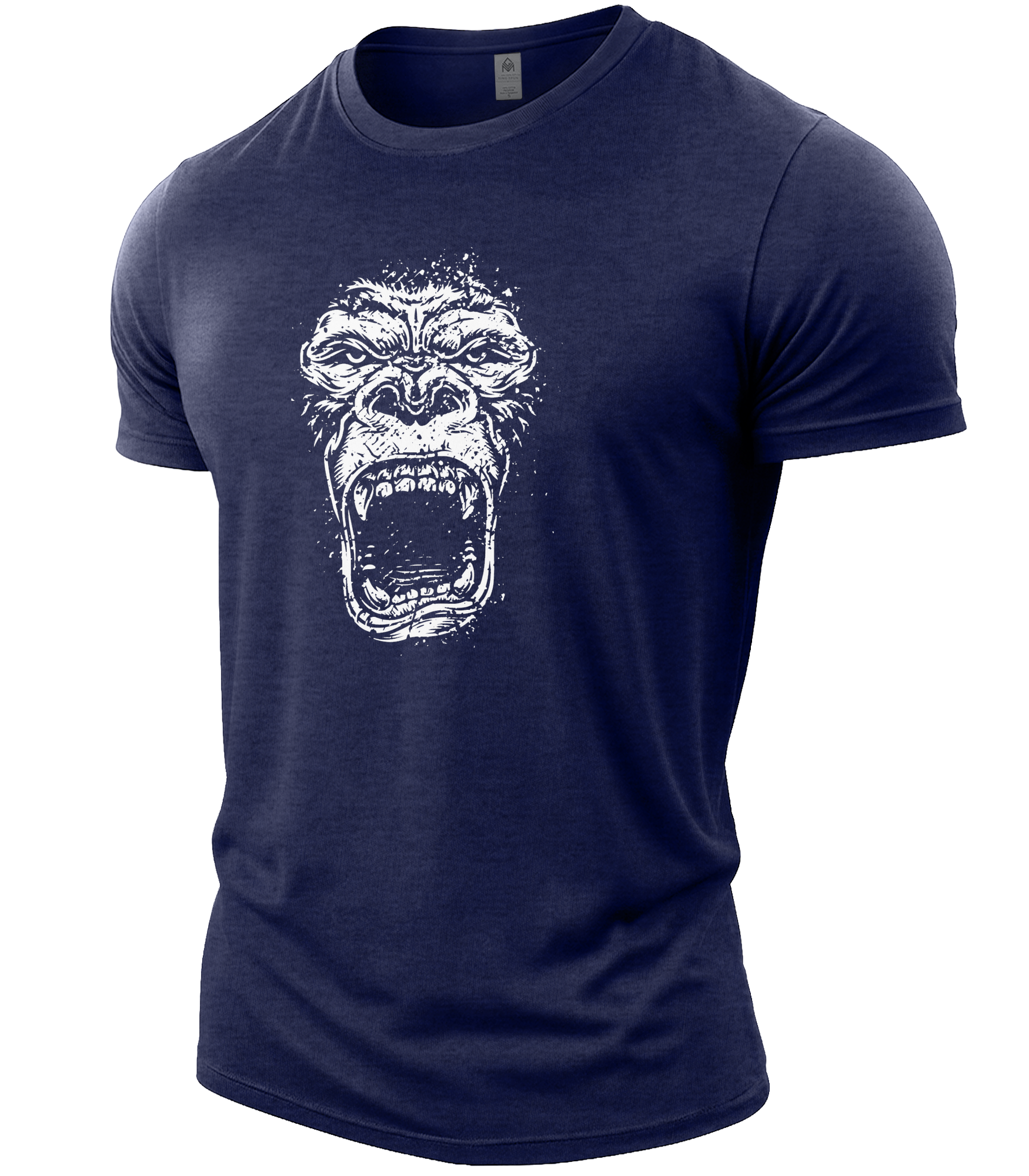 Heather Navy | Angle