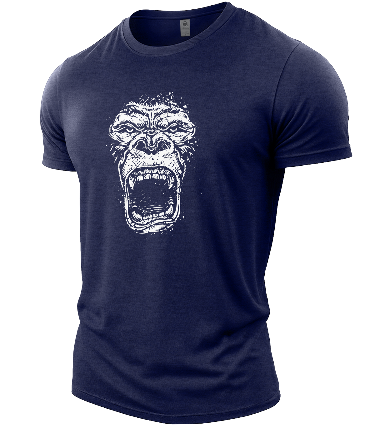 Heather Navy | Angle