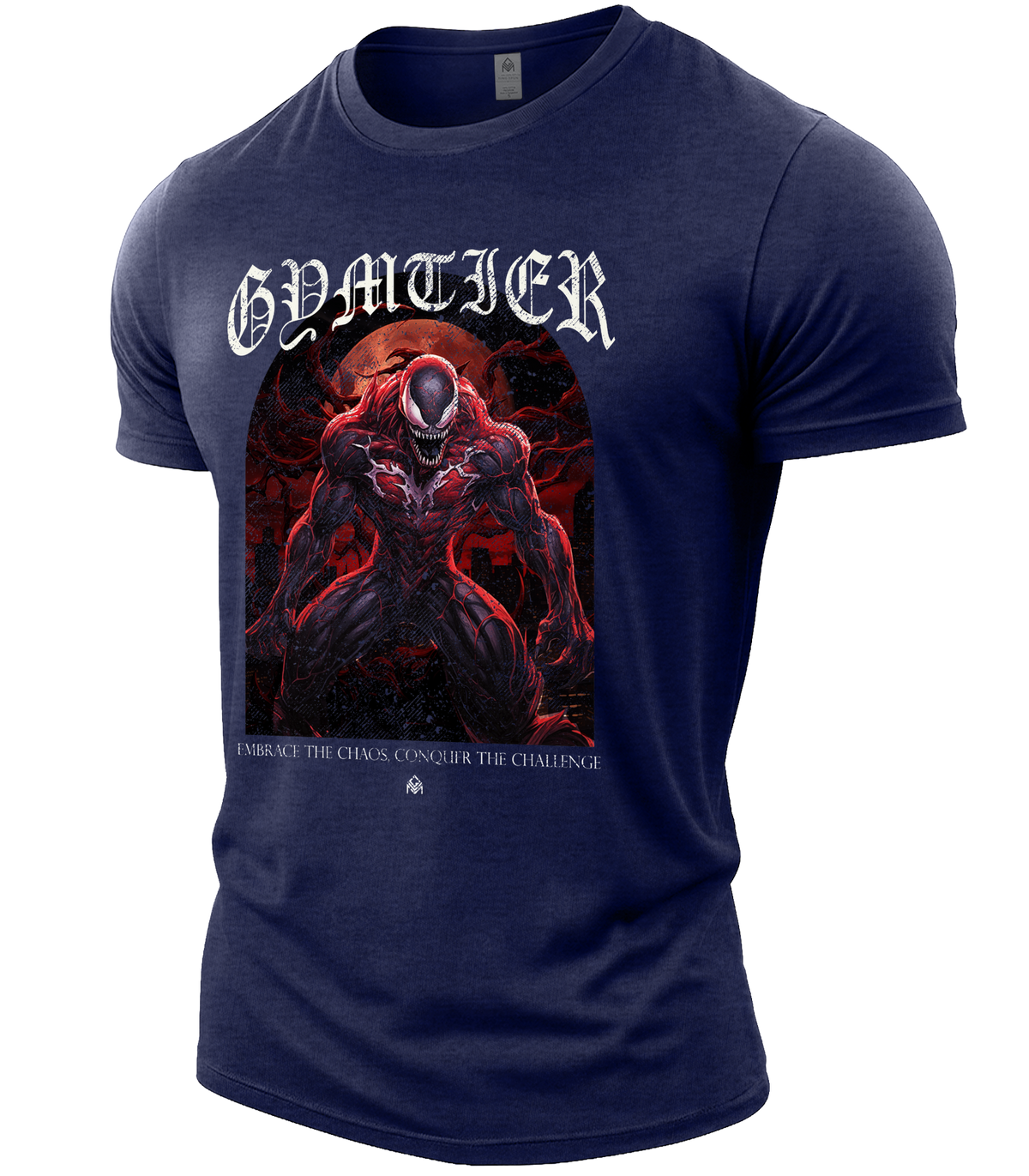 Heather Navy | Angle