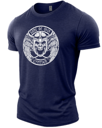 Heather Navy | Angle