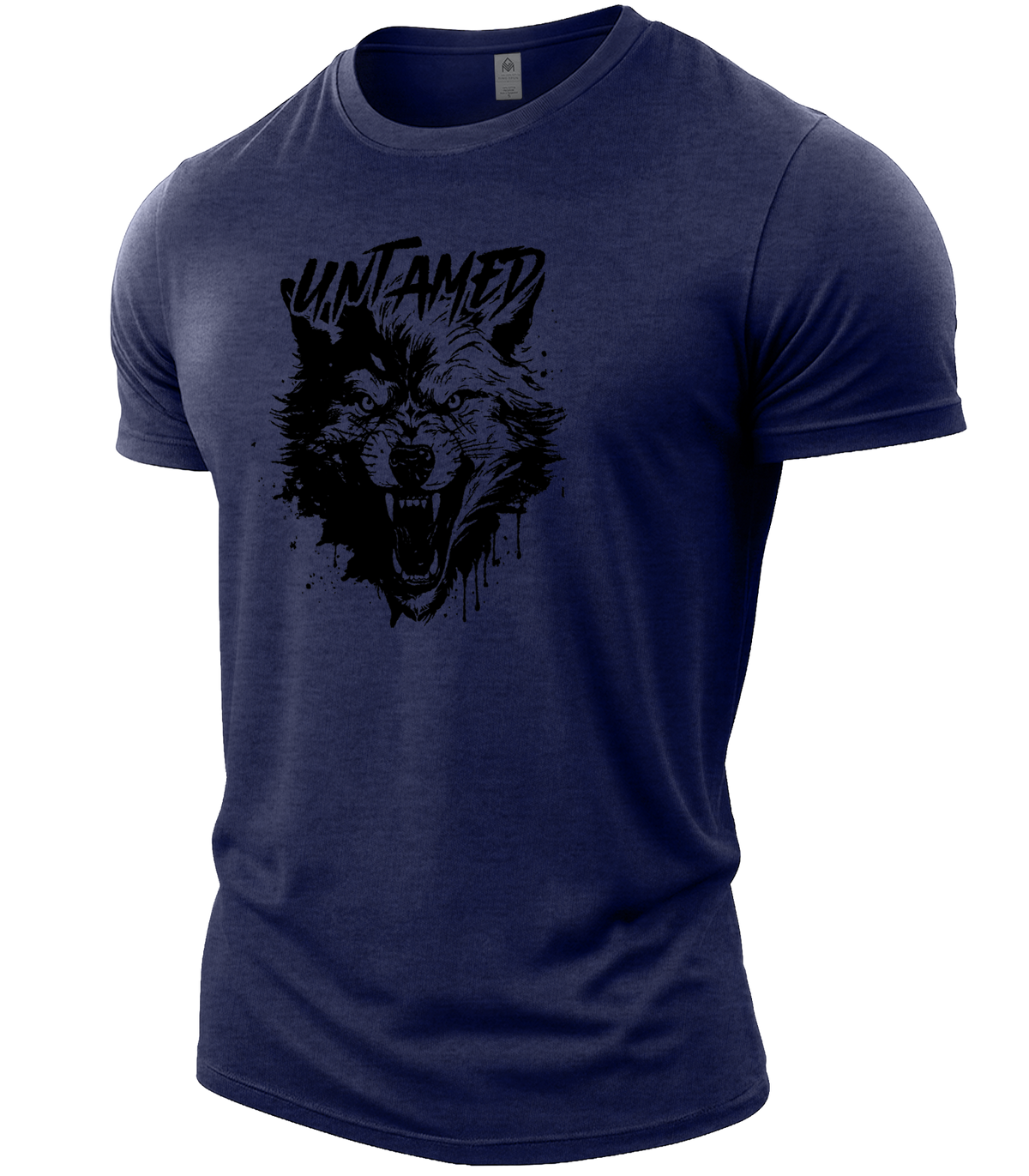 Heather Navy | Angle