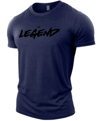 Heather Navy | Angle