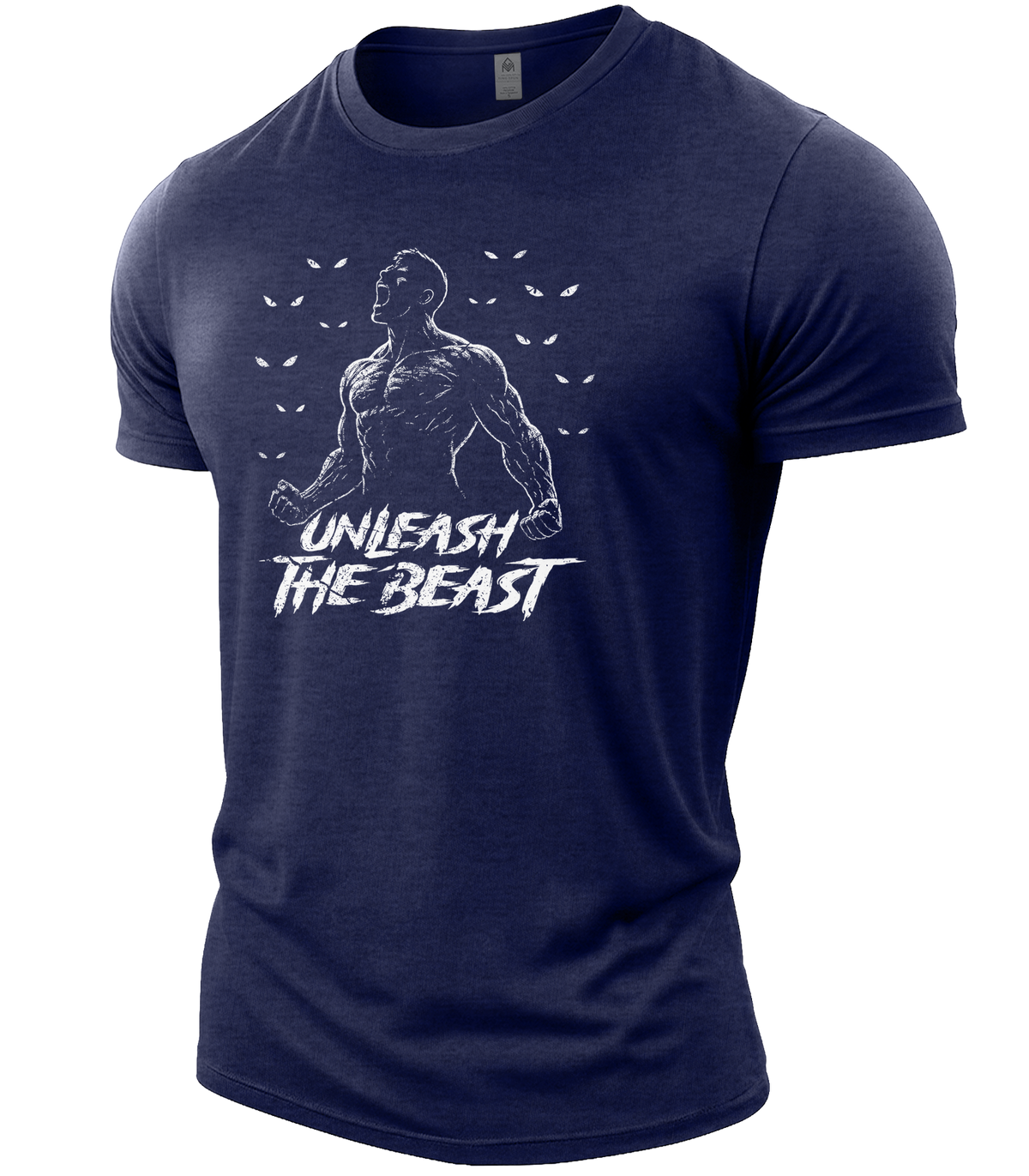 Heather Navy | Angle