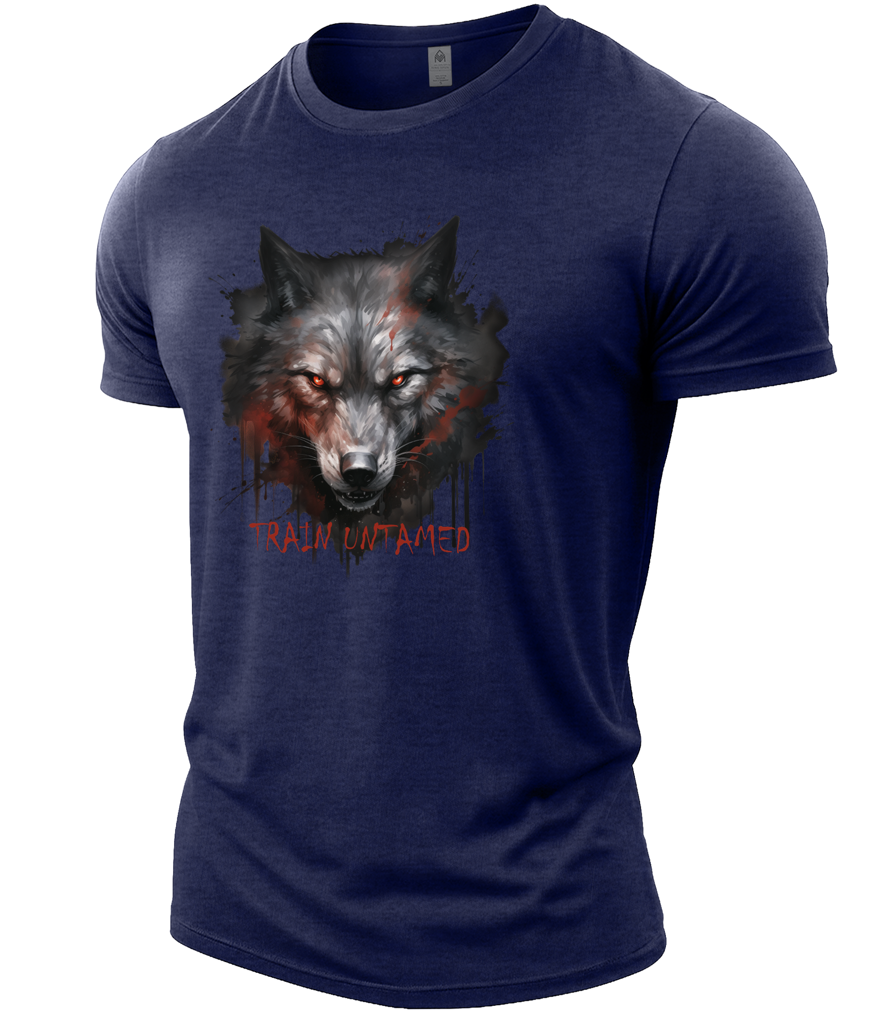 Heather Navy | Angle