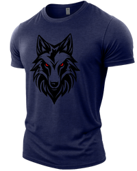 Heather Navy | Angle