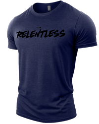 Heather Navy | Angle