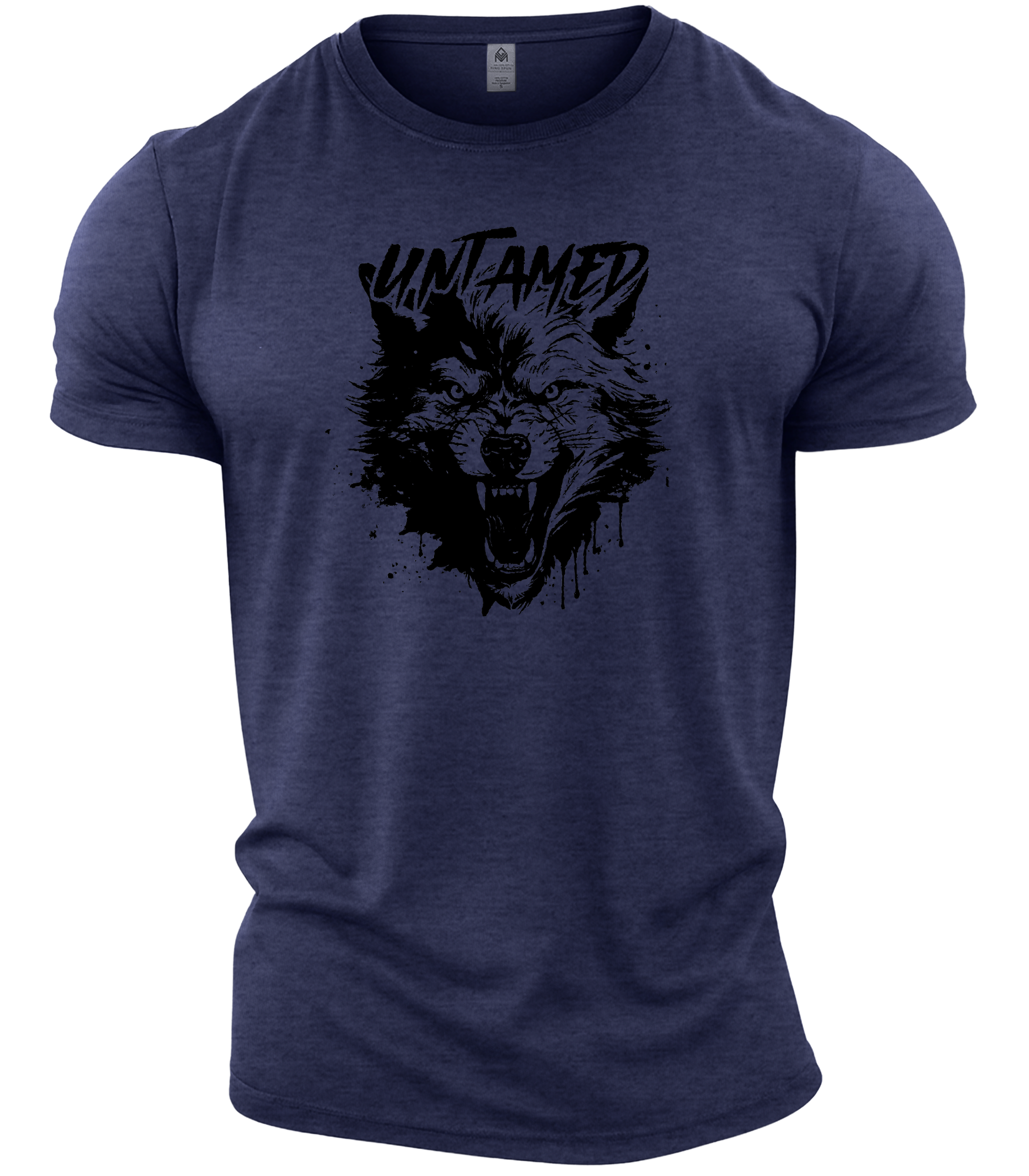 Heather Navy | Front