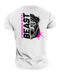 Strongman Beast Pink - Gym T-Shirt