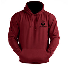 Strongman Beast Orange - Gym Hoodie