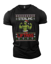 Stealing Liftmas - Gym T-Shirt