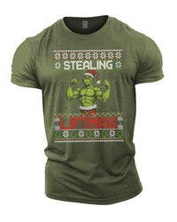 Stealing Liftmas - Gym T-Shirt