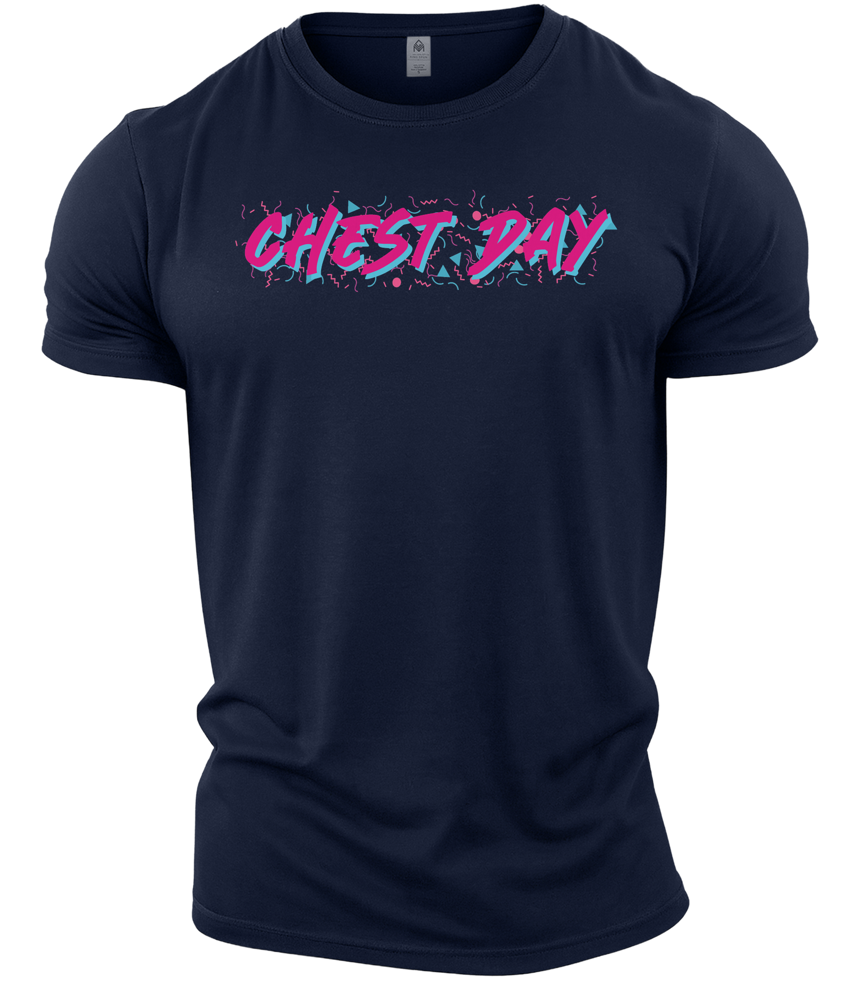 GYMTIER-RETROCHESTDAY-GD001 - NAVY