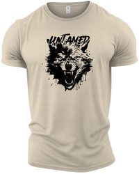Untamed Wolf Black - Men's T-Shirt