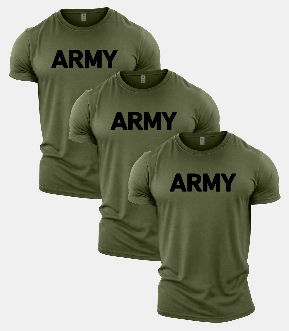 Army T-Shirt Green 3 Pack