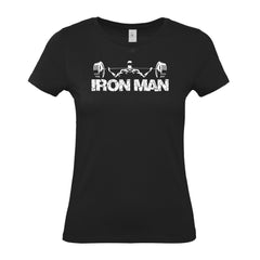 Cracked Ironman - Women's Gym T-Shirt