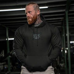 Atlas Strength Carry The Weight- Gym Hoodie