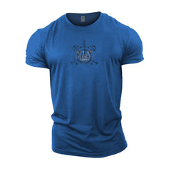 Atlas Strength From Struggle Comes Strength - Gym T-Shirt